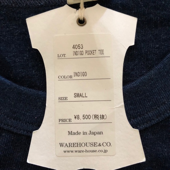 Warehouse & Co. Japanese 100% Cotton Tee Shirt - Picture 3 of 3